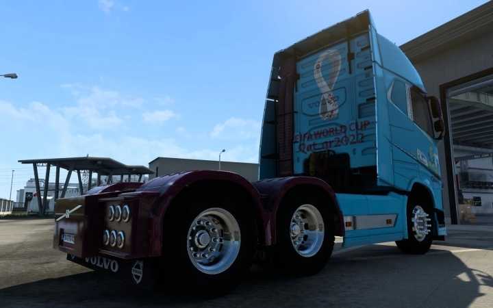 Volvo Fh 2012 Fifa World Cup Qatar 2022 2.0 Skin ETS2 1.46