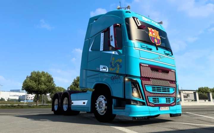 Volvo Fh 2012 Fifa World Cup Qatar 2022 2.0 Skin ETS2 1.46