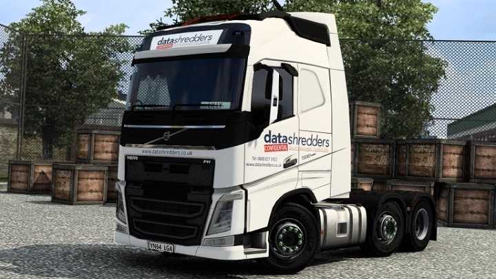 Volvo Fh Datashredders Skin Trucker Tim ETS2 1.44
