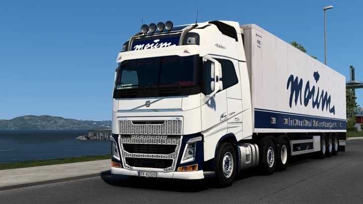 Volvo Fh Moum Transport Balder Skin ETS2 1.44.x