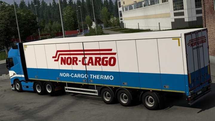 Volvo Fh Nor Cargo Combo Skin ETS2 1.45