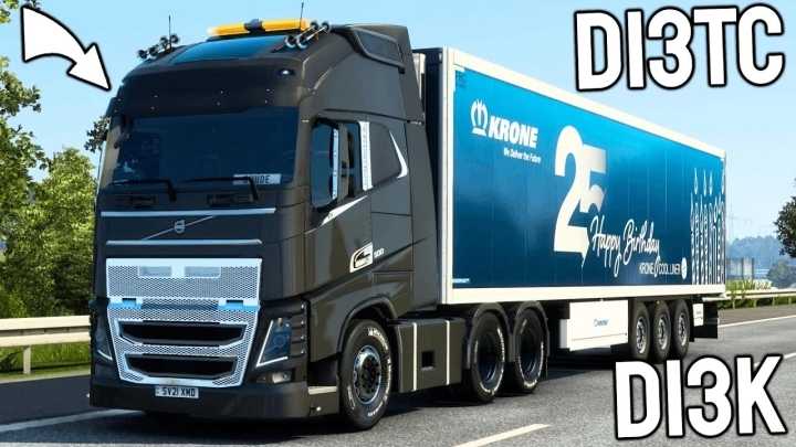 Volvo Fh13-16 2012 D13Tc, D13K Sound V4.1 ETS2 1.45