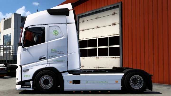 Volvo Fh5 Hage Logistik Vossi Skin ETS2 1.46