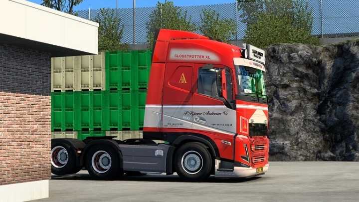 Volvo Fh5 P Bjarne Andersen Skin ETS2 1.44