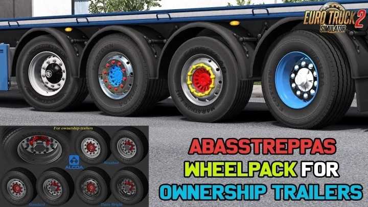 Wheelpack For Trailers ETS2 1.44