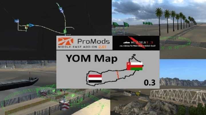 Yemen Oman Middle East Addon V0.3 ETS2 1.44