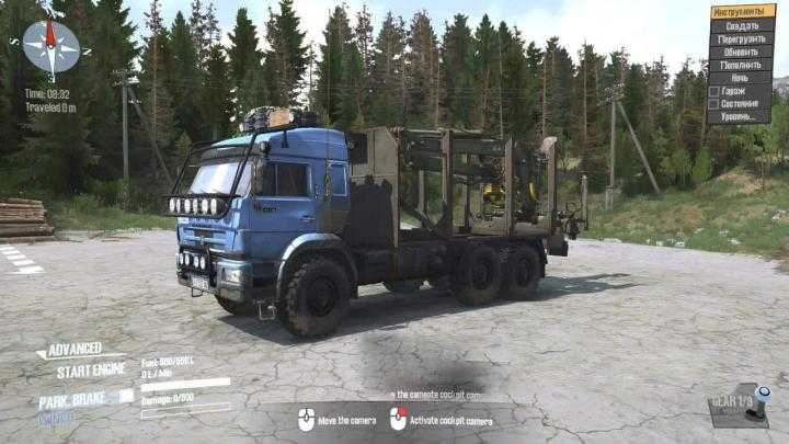 SpinTires Mudrunner – Ural-4320 Truck V11.07.20