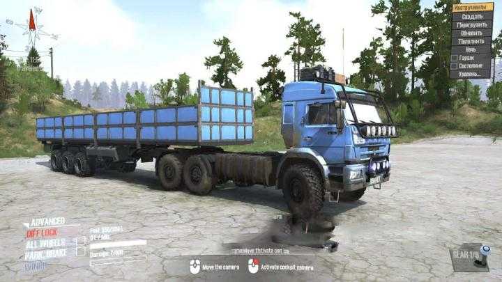 SpinTires Mudrunner – Ural-4320 Truck V11.07.20