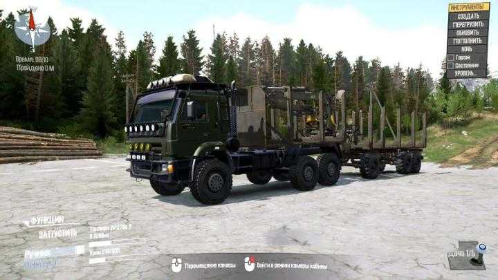 SpinTires Mudrunner – Kamaz Neo Truck V1