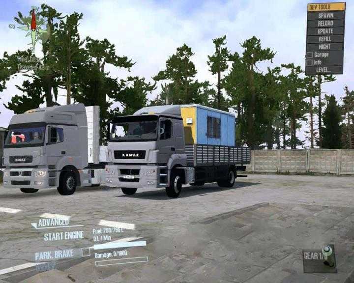 SpinTires Mudrunner – Kamaz-5325 Truck V3.0