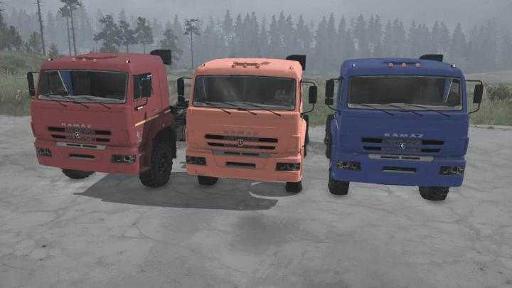 SpinTires Mudrunner – Kamaz Batyr Truck V23.12.20