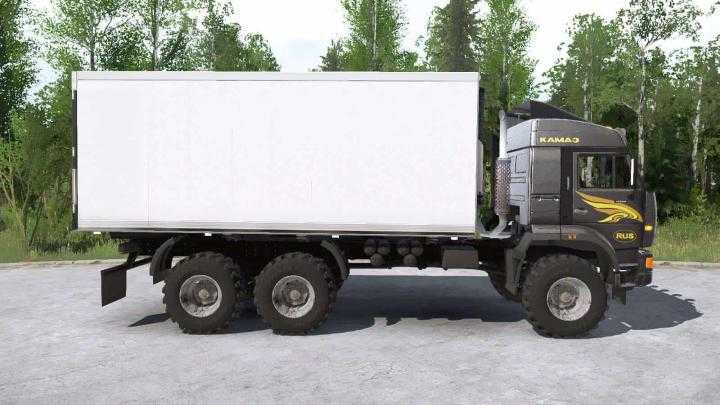 SpinTires Mudrunner – KRAz-63221 Truck