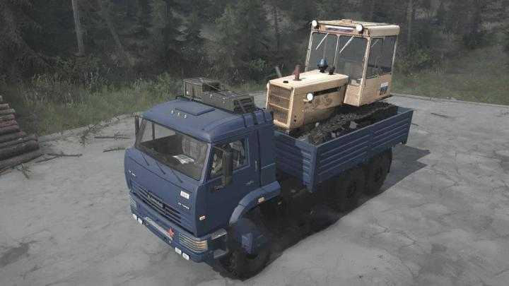 SpinTires Mudrunner – KamAZ-5325 Truck V1.0