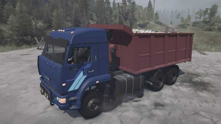 KamAZ-65225 Truck V27.04.21 Mudrunner