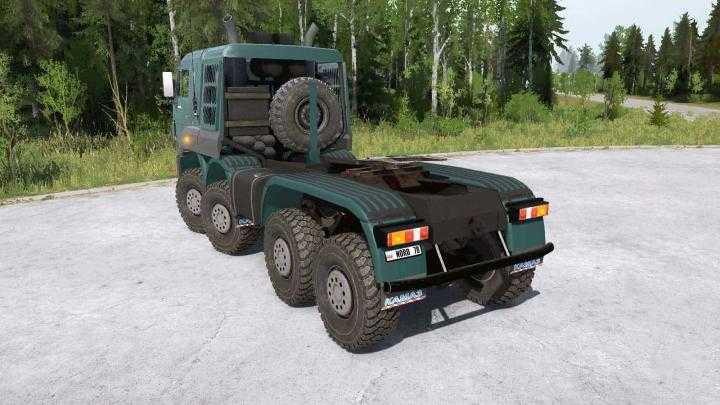 SpinTires Mudrunner – Peterbilt 330 6×6 Truck