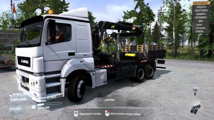 SpinTires Mudrunner – Ural-4320 Truck V10.09.20