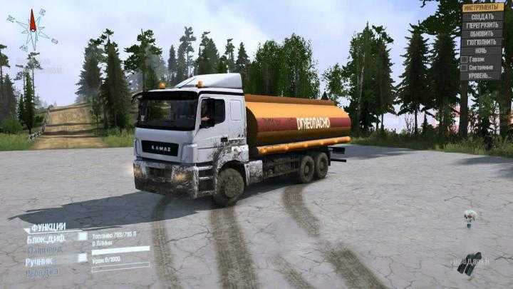 SpinTires Mudrunner – Ural-4320 Truck V10.09.20