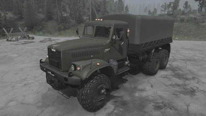 KrAZ-255B Truck V15.03.21 Mudrunner