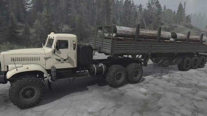 SpinTires Mudrunner – Ural-4320 Truck V18.10.20