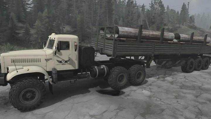 SpinTires Mudrunner – Ural-4320 Truck V28.08.20