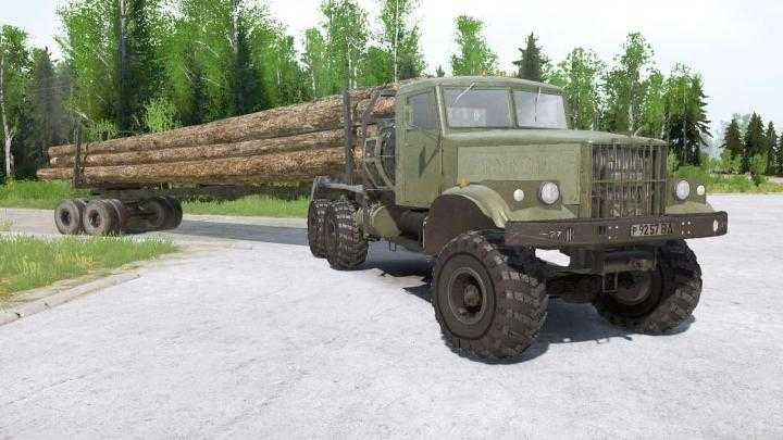 SpinTires Mudrunner – Kamaz-65228 Truck