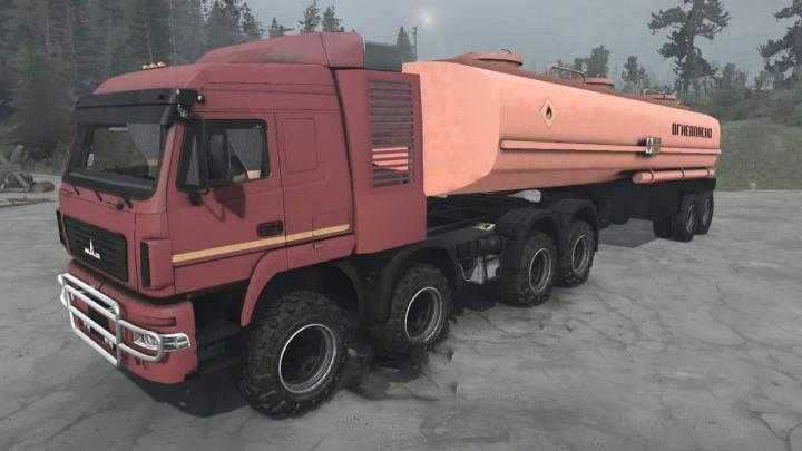 Maz-6516B9 8×8 Truck V14.02.21 Mudrunner