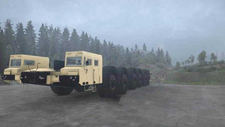 SpinTires Mudrunner – KamAZ-4310 Rusty Truck V3