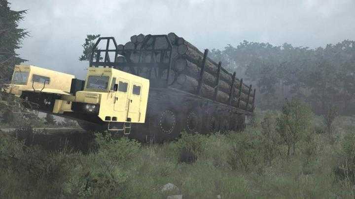 SpinTires Mudrunner – KamAZ-4310 Rusty Truck V3