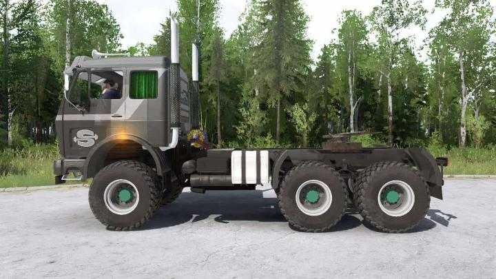SpinTires Mudrunner – Shacman F3000 6×6 Dump Truck