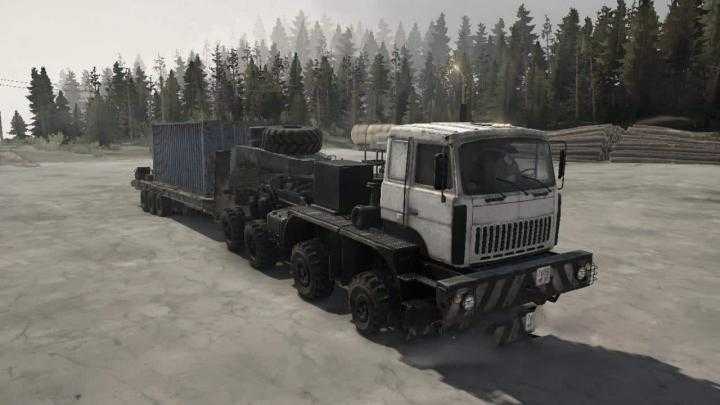 SpinTires Mudrunner – MZKT-7492 Lightweight Truck V04.05.20