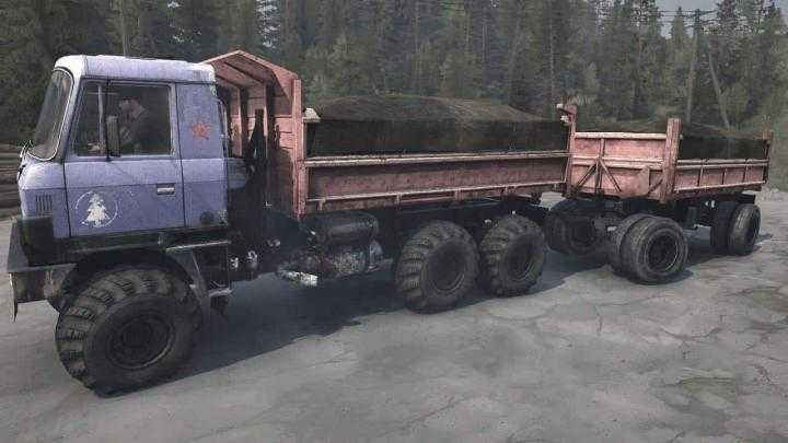 SpinTires Mudrunner – KamAZ-43114 Truck V16.07.20