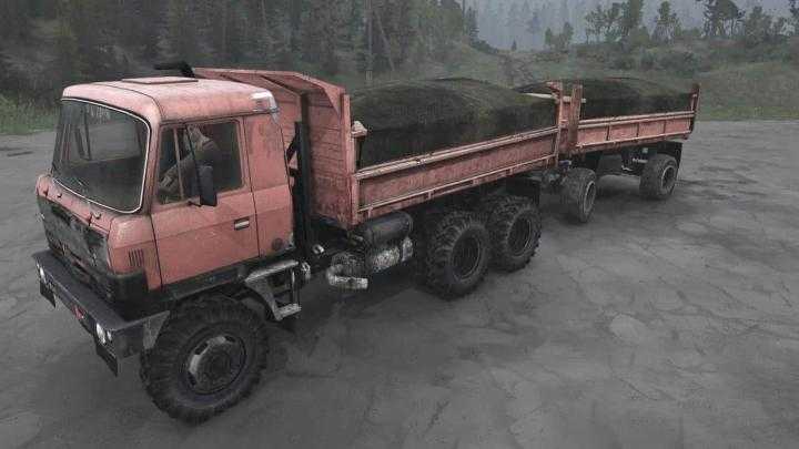 SpinTires Mudrunner – KrAZ-7140H6 Truck V26.05.20