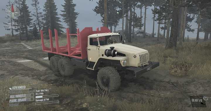 SpinTires Mudrunner – Kamaz-4310 Off-Road Truck V09.07.20