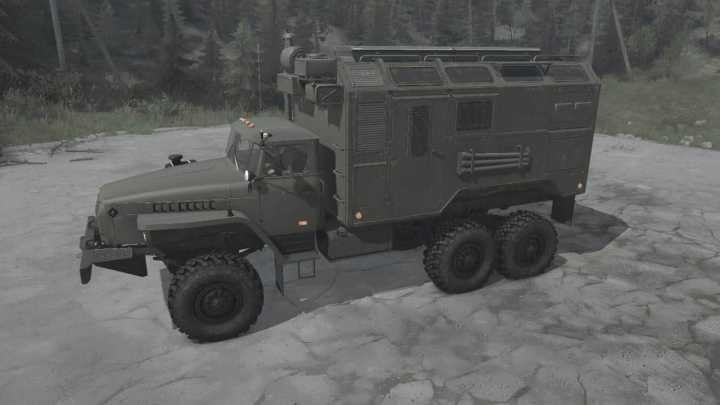 Ural-4320 Truck V06.06.21 Mudrunner