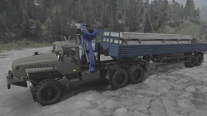 SpinTires Mudrunner – Azov 4220 Antarctic Truck V03.07.20