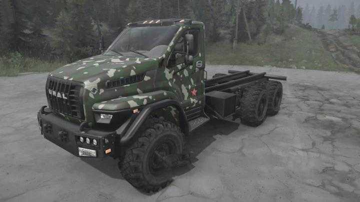 SpinTires Mudrunner – Ural Alligator Truck V18.12.19