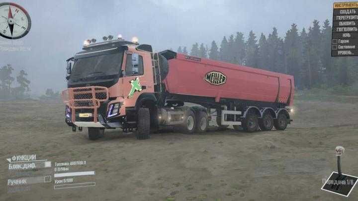 SpinTires Mudrunner – Volvo FMX Truck V2