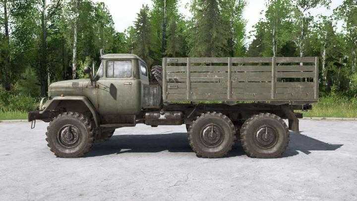 SpinTires Mudrunner – KamAZ-54115 Truck V03.12.20