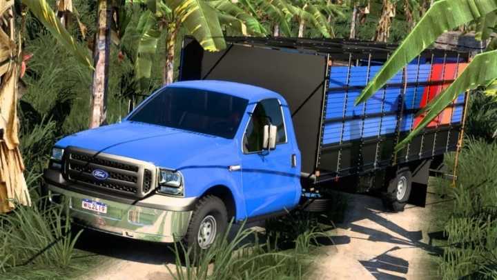 Ford F250/F4000 + Interior V1.1 ATS 1.46