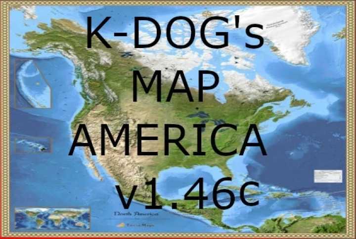 Map America V1.46C ATS 1.46
