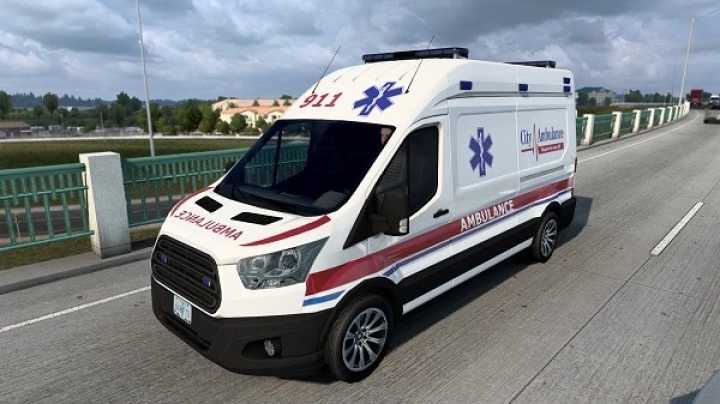 Ram Promaster/Ford Transit High Roof Ambulances V1.2 ATS 1.46
