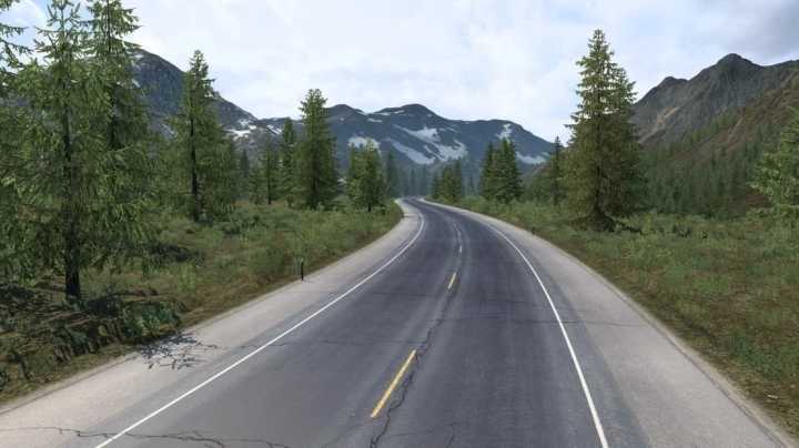 Road Connection Between Promods Canada And Alaska – North To The Future V0.15.1 ATS 1.46