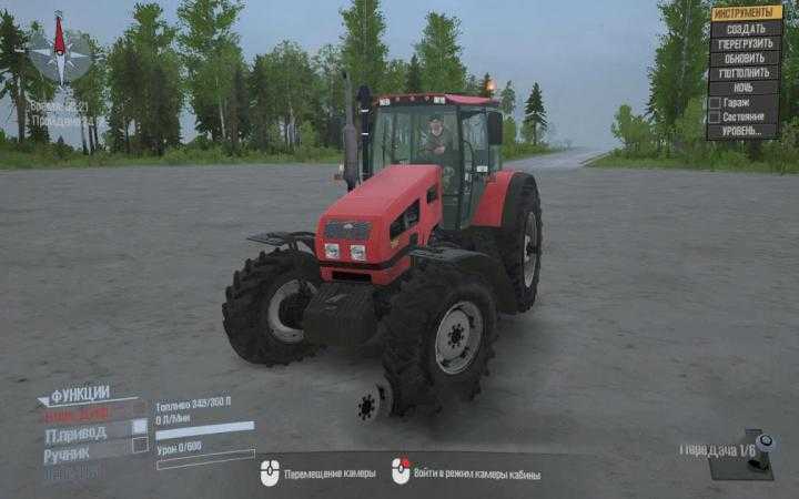 SpinTires Mudrunner – K700 Tractor v1
