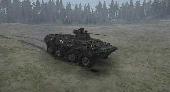 SpinTires Mudrunner – BTR-82A Mod v1.0