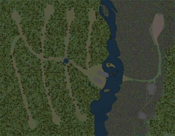 SpinTires Mudrunner – The Red Star Forestry Map