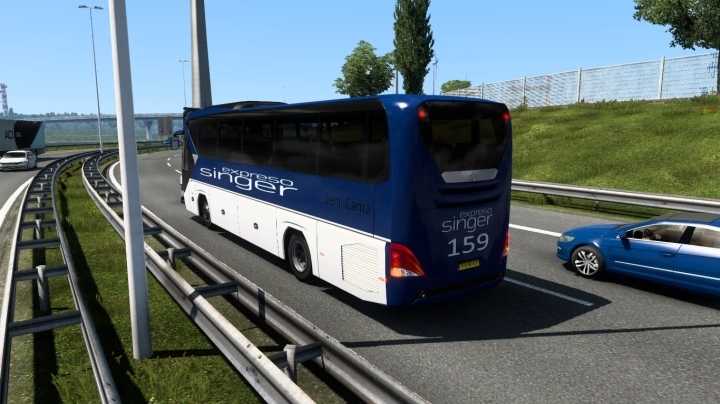 Al Traffic Skins Bus ETS2 1.46