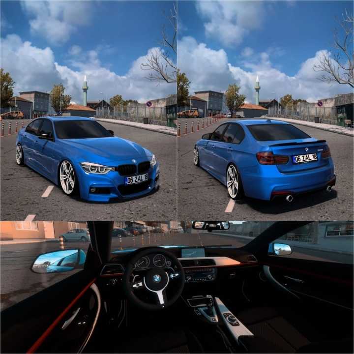 Bmw 320I F30 M Package Fixed ETS2 1.46