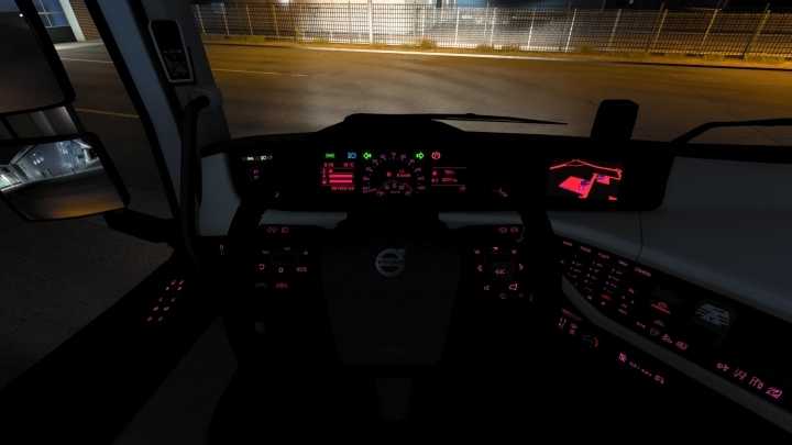 Dashboard Light For Volvo Fh ETS2 1.46