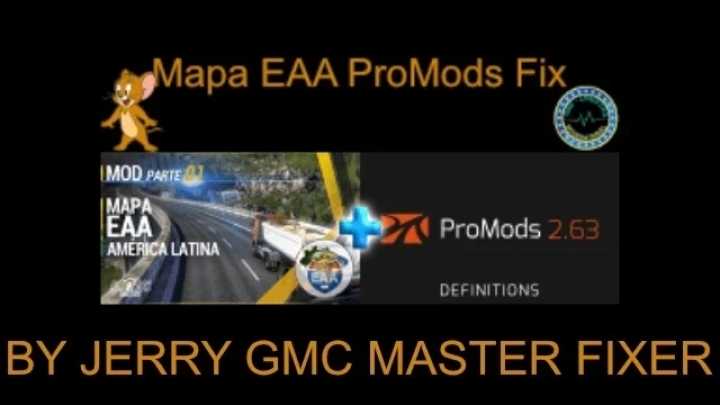 Eaa – Promods Fix V1.46-0.2 ETS2 1.46