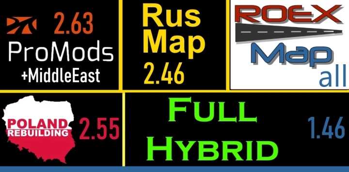 Full Hybrid Road Connection ETS2 1.46